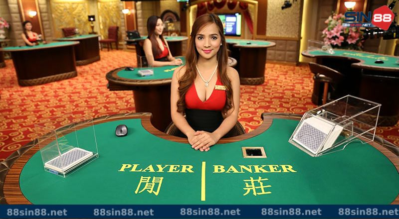 Các bước nhập cược Baccarat Sin88