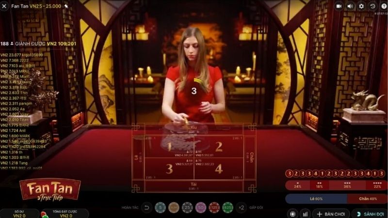 Fantan Kubet: Sảnh Cược Cổ Điển Nhưng Thưởng Cực Hiện Đại