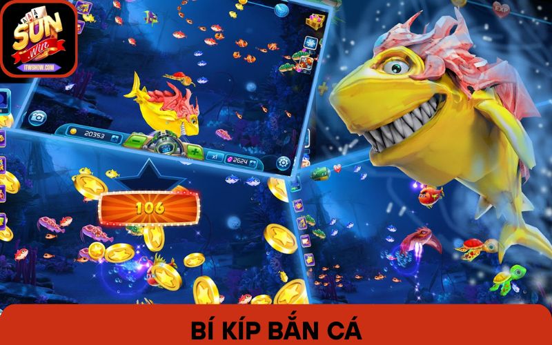 Bí quyết chơi Bắn Cá Sunwin cực dễ tân thủ không nên bỏ lỡ